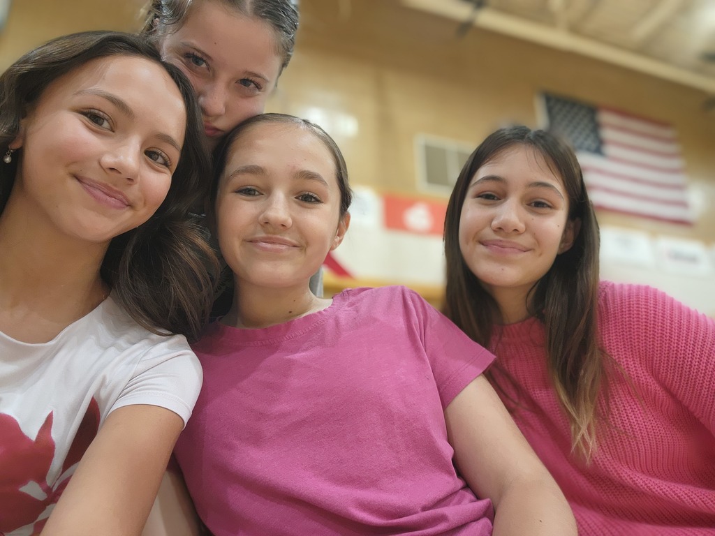 4 of Fairfield's JV players wearing Pink to support Breast Cancer Month