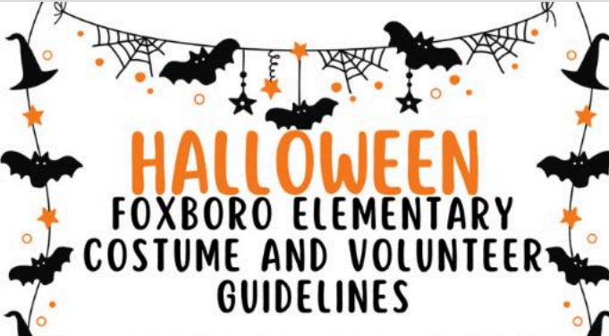 Halloween Foxboro Elementary Costume and Volunteer Guidelines