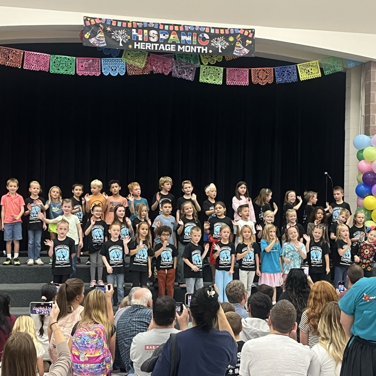 Students performing at the festival