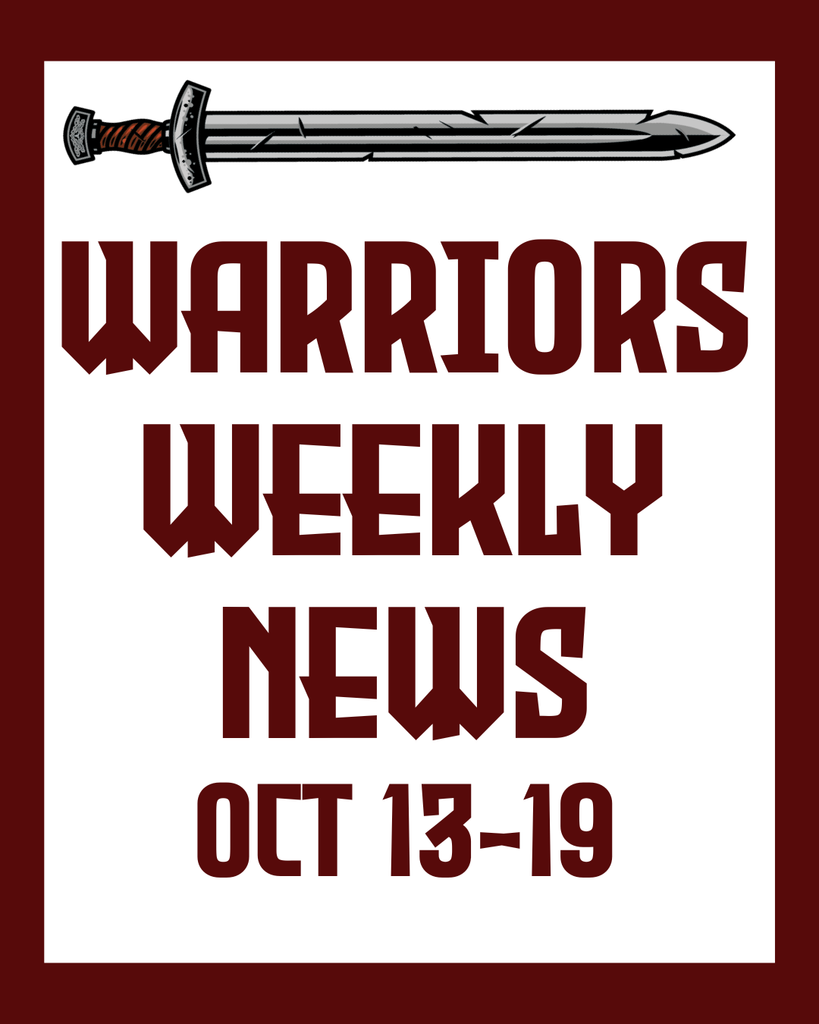Warriors weekly news oct 13-19