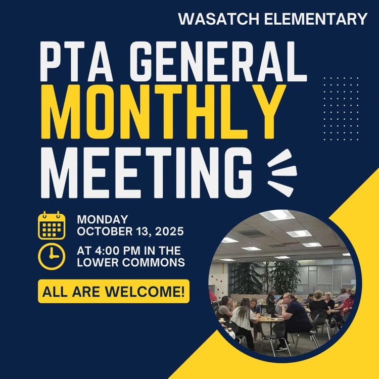 pta meeting October 13 at 4:00