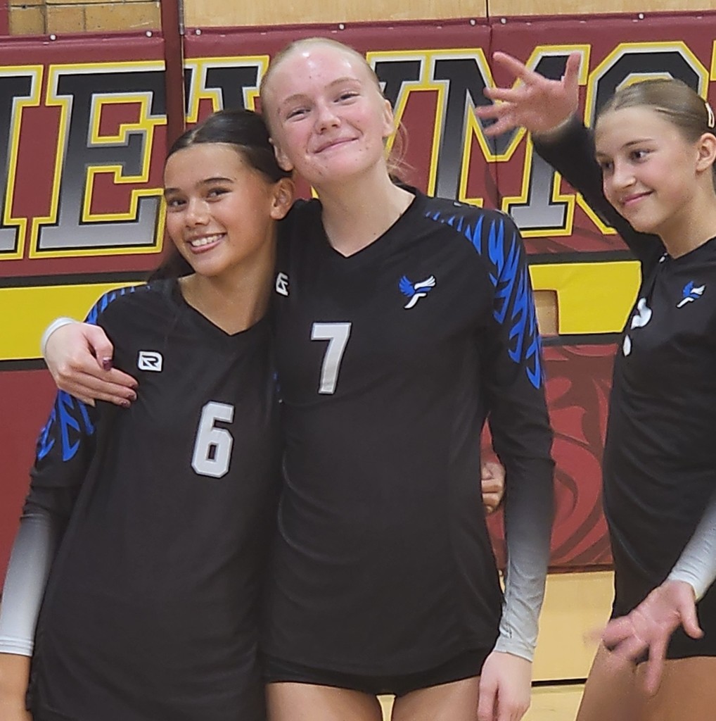 Two of our girls wearing #6 and #7