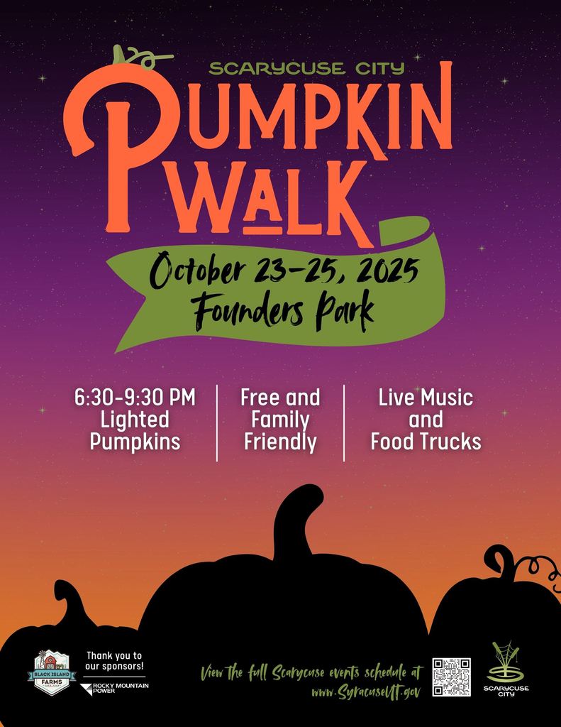 Syracuse Pumpkin walk info