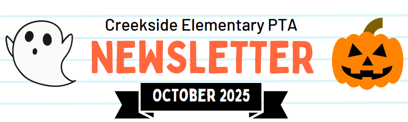 Creekside Elementary PTA Newsletter October 2025