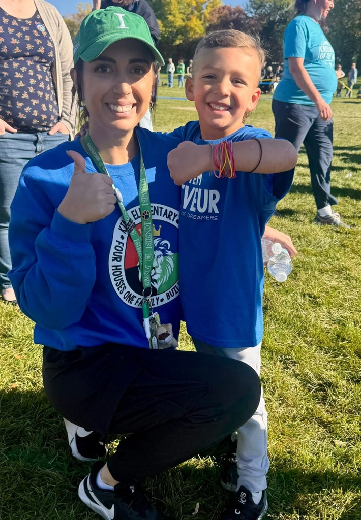 parent/teacher and student 