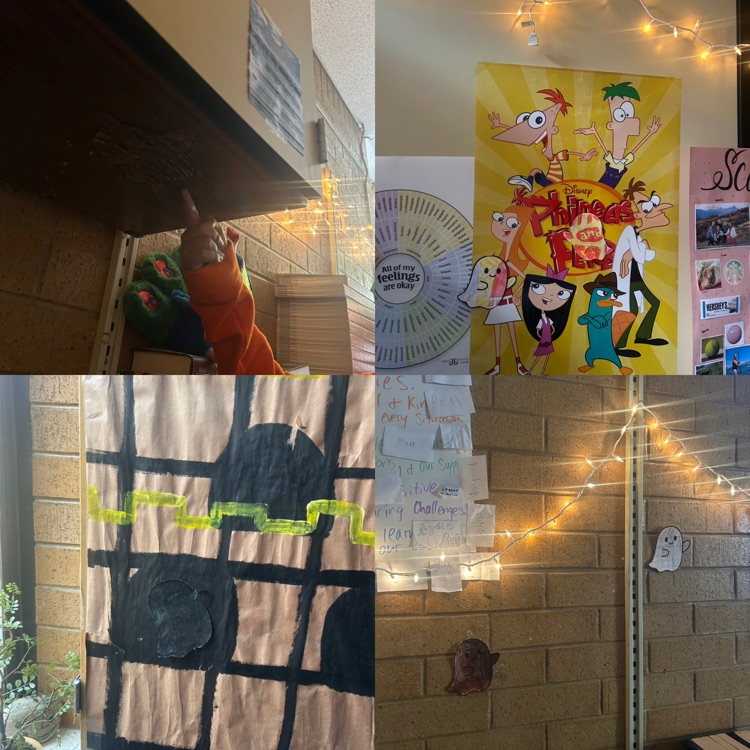 6th grade student disguised artwork 