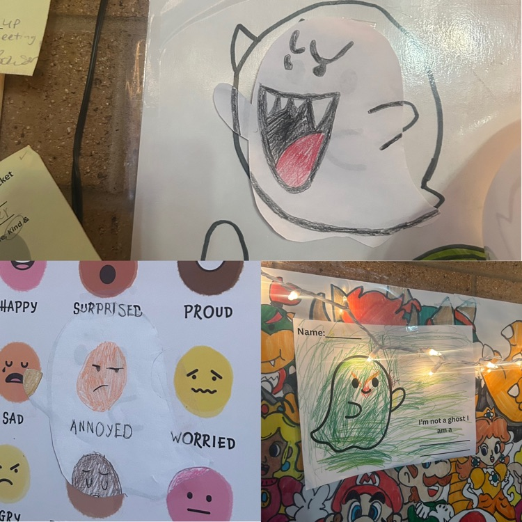 6th grade student disguised artwork 