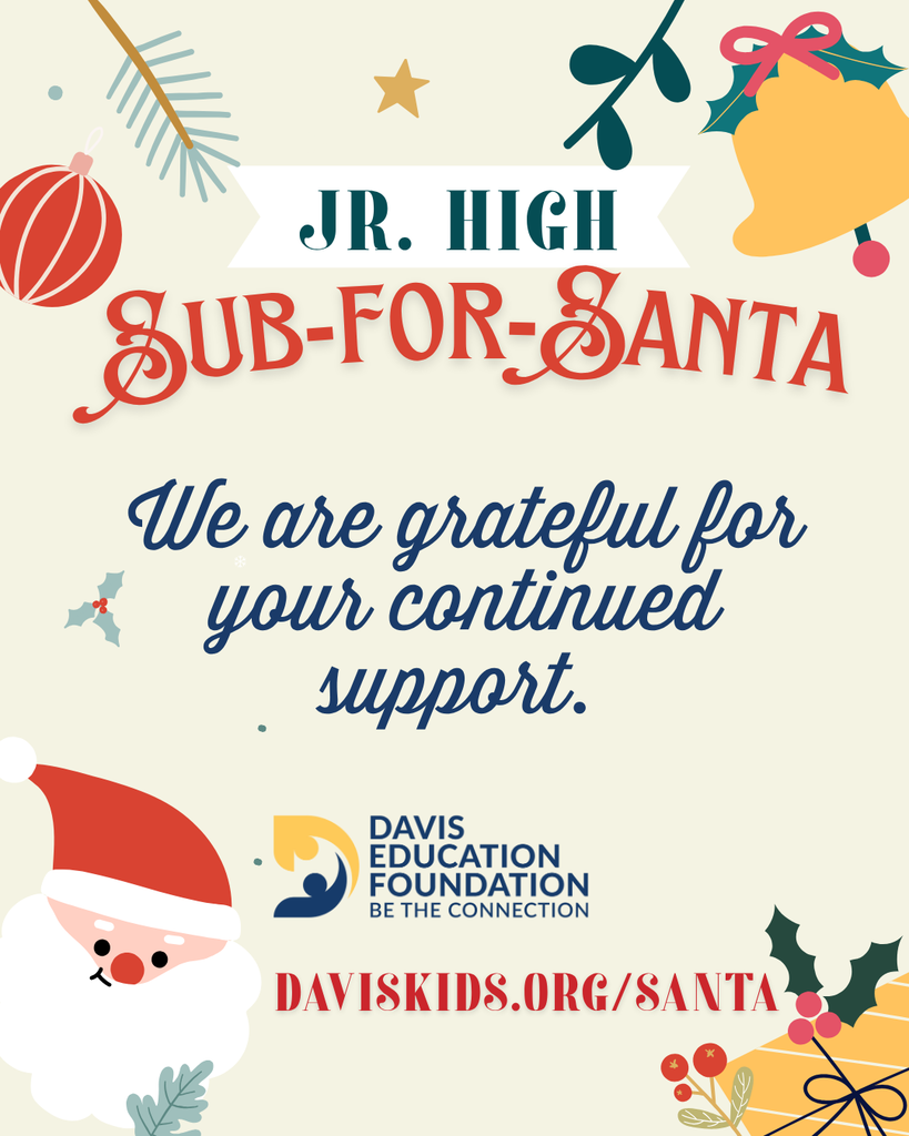 Jr. High Sub for Santa