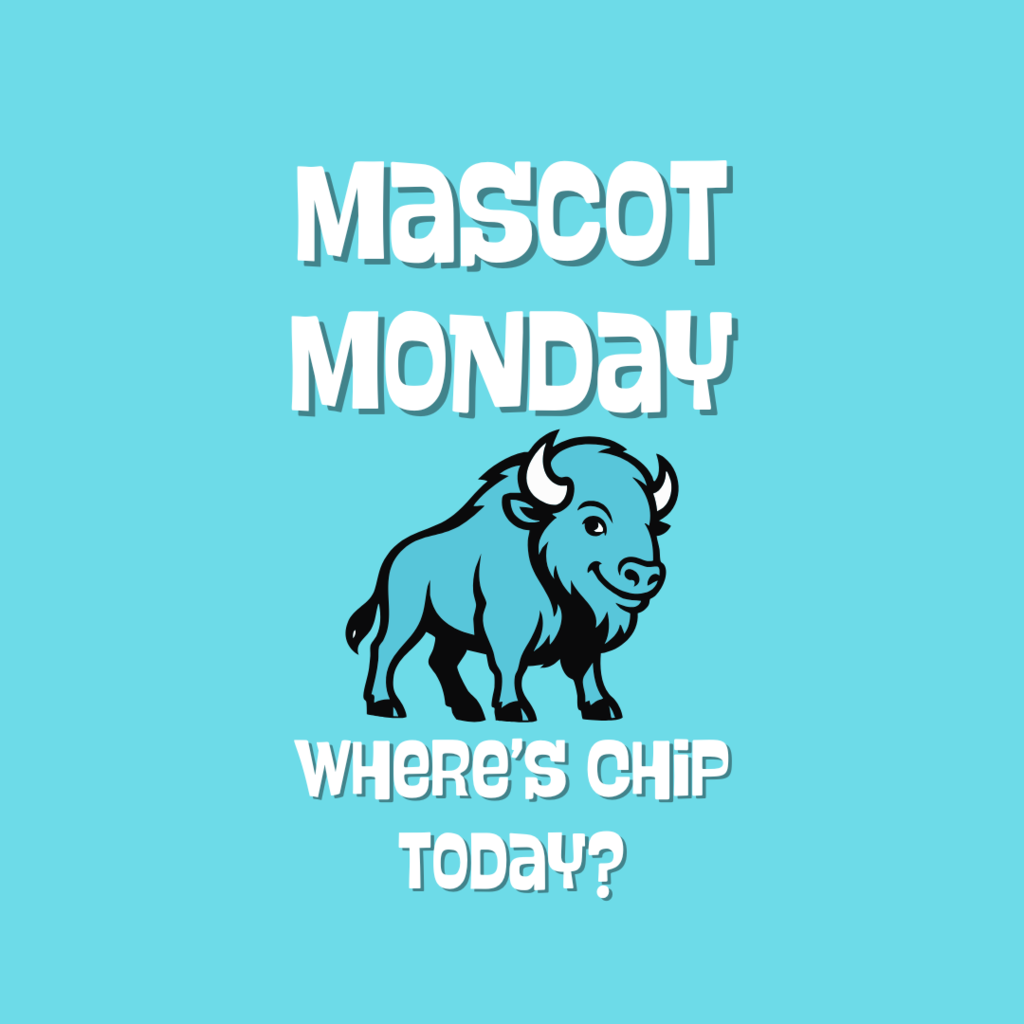 Mascot Monday Where's Chip today?