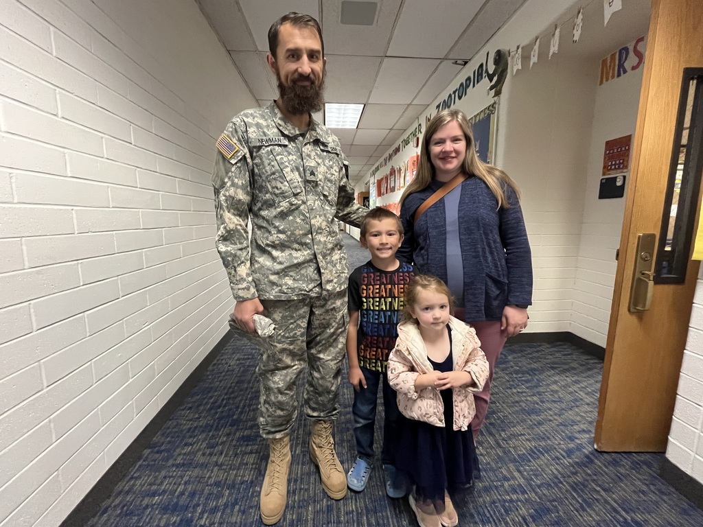 A retired sargeant and his family.
