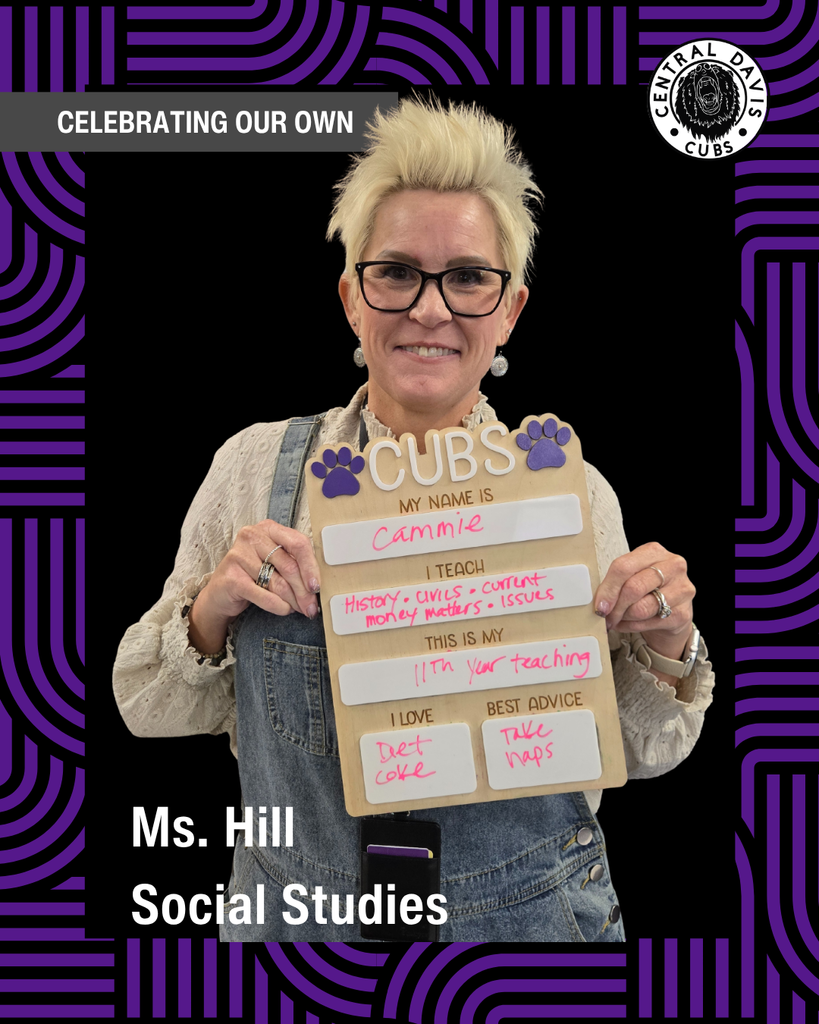 Spotlight photo, Ms. Hill