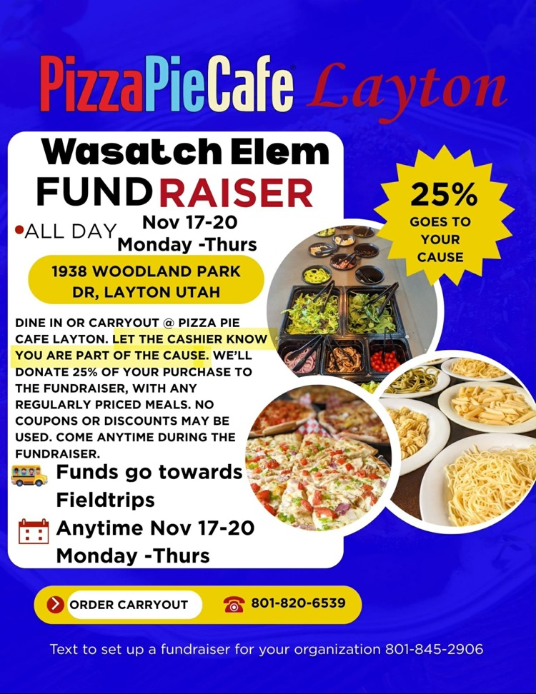 pizzapiecafe fundraiser 