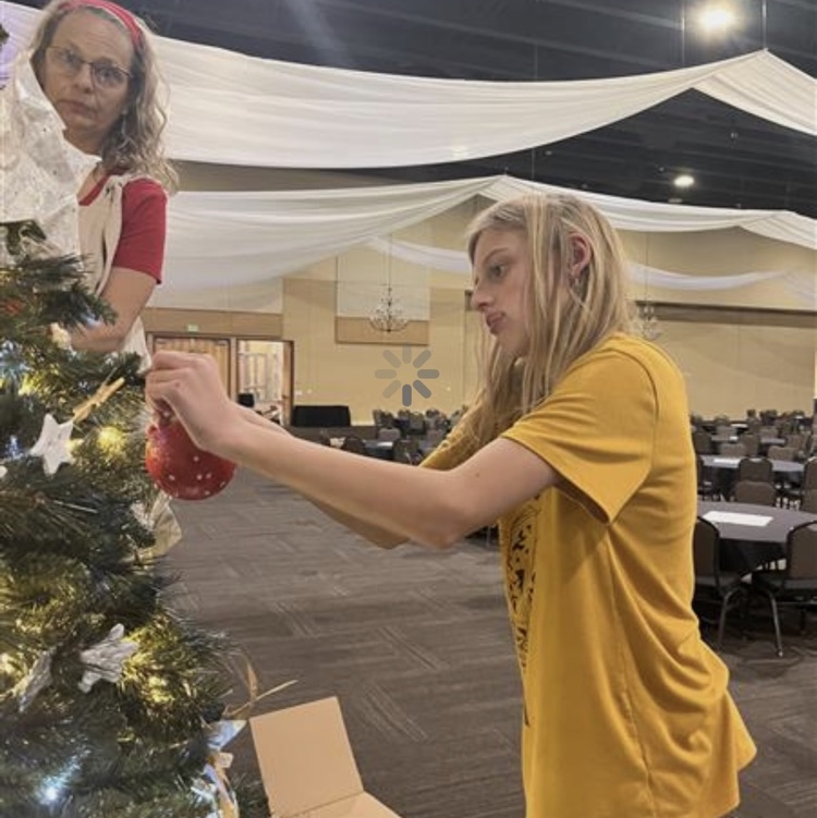 building and decorating the tree