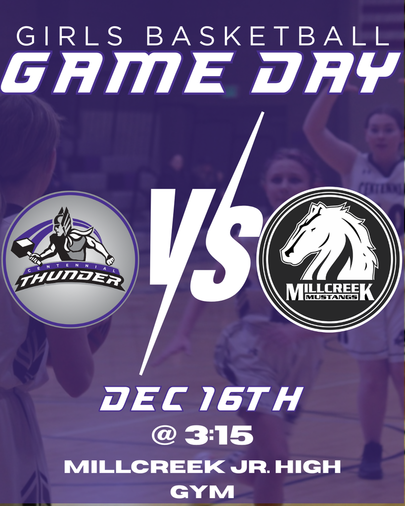 Girls Basketball game dec 16th at Millcreek