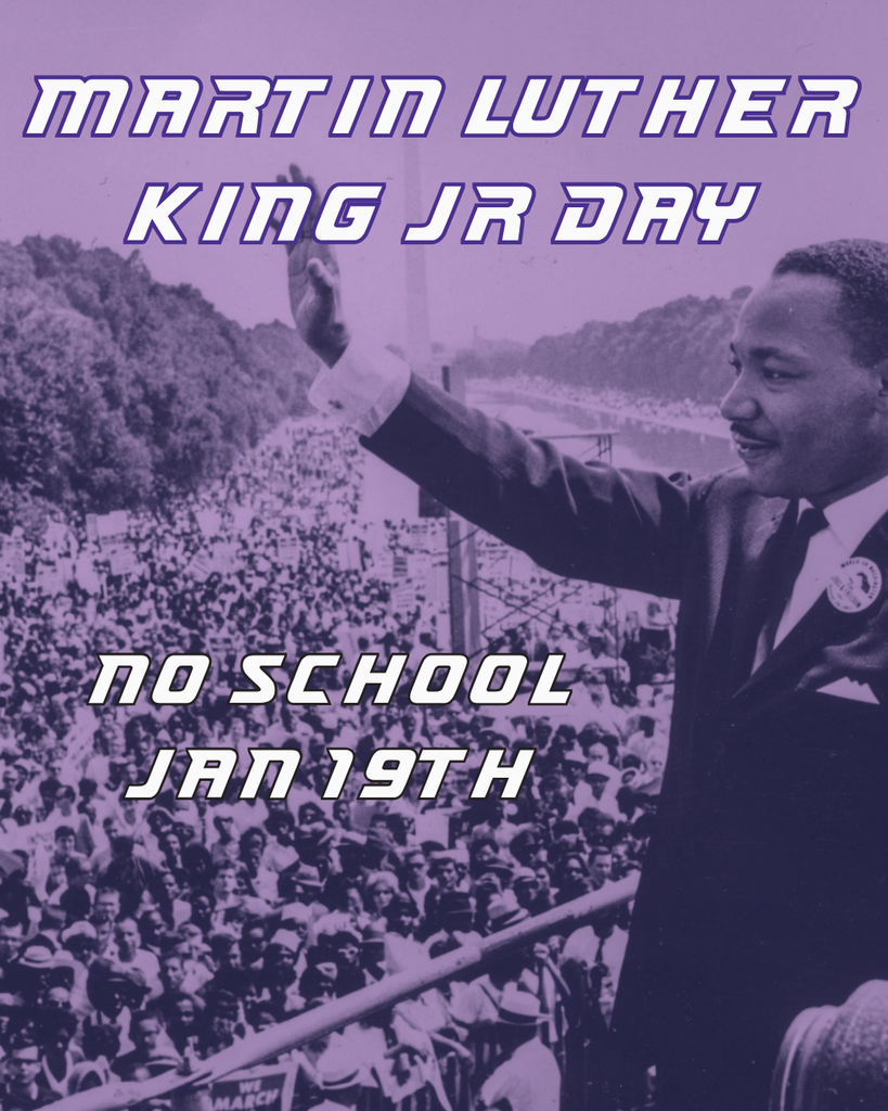 mlk day jan 19th no school