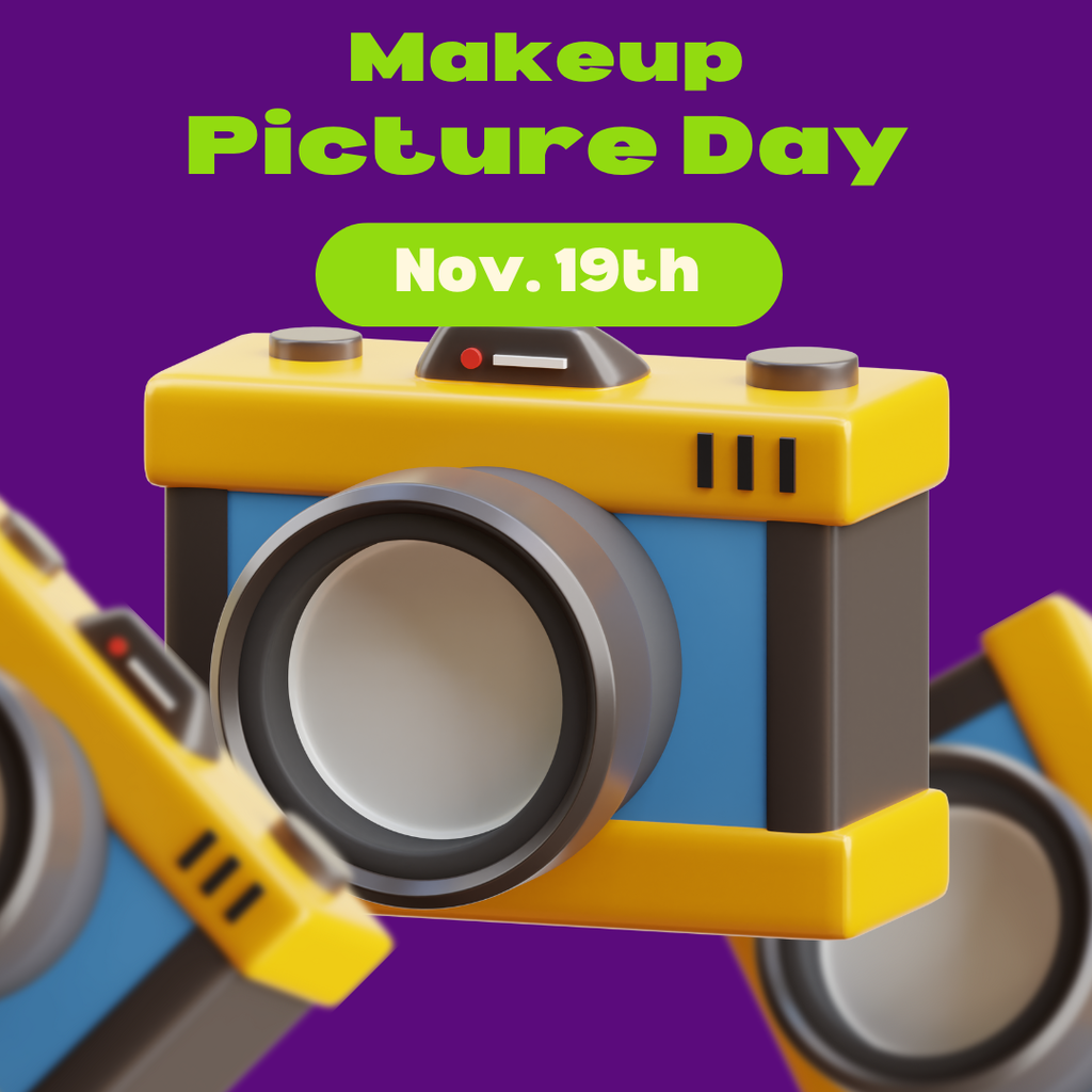 Makeup picture day November 19th