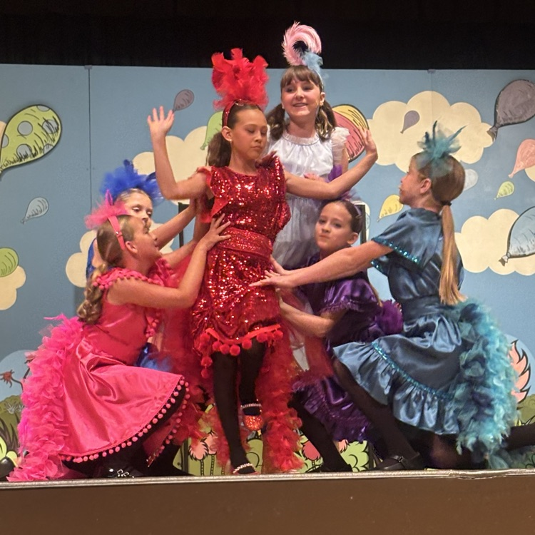 Students in school musical