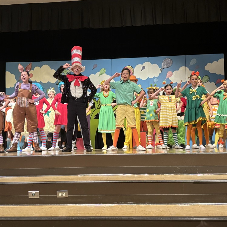 Students in school musical