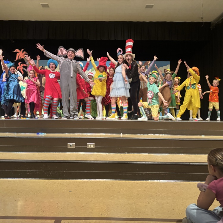 Students in school musical