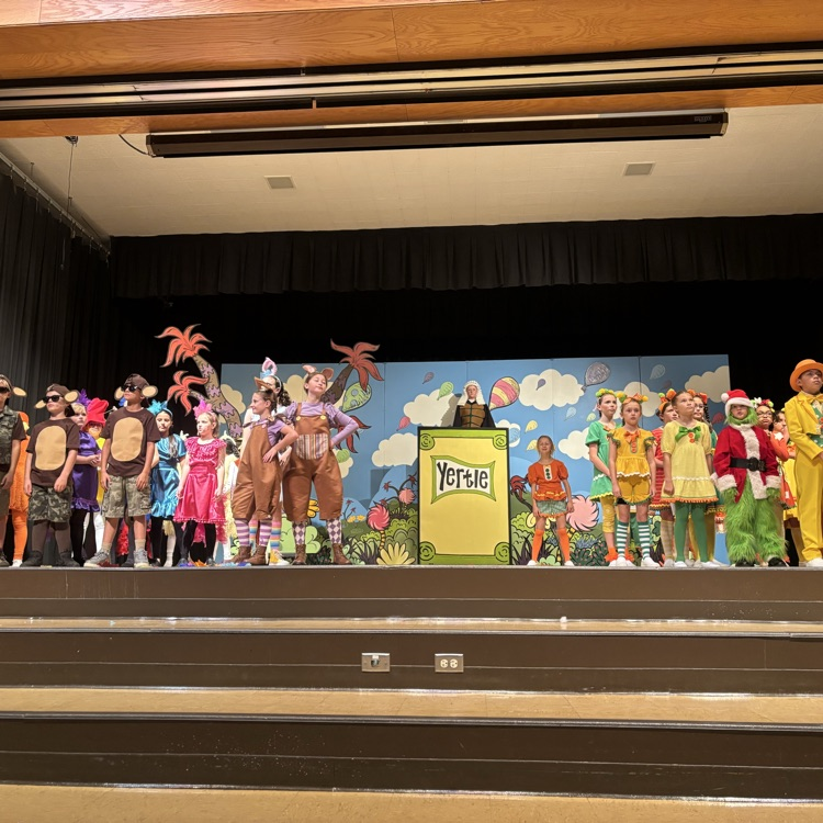 Students in school musical