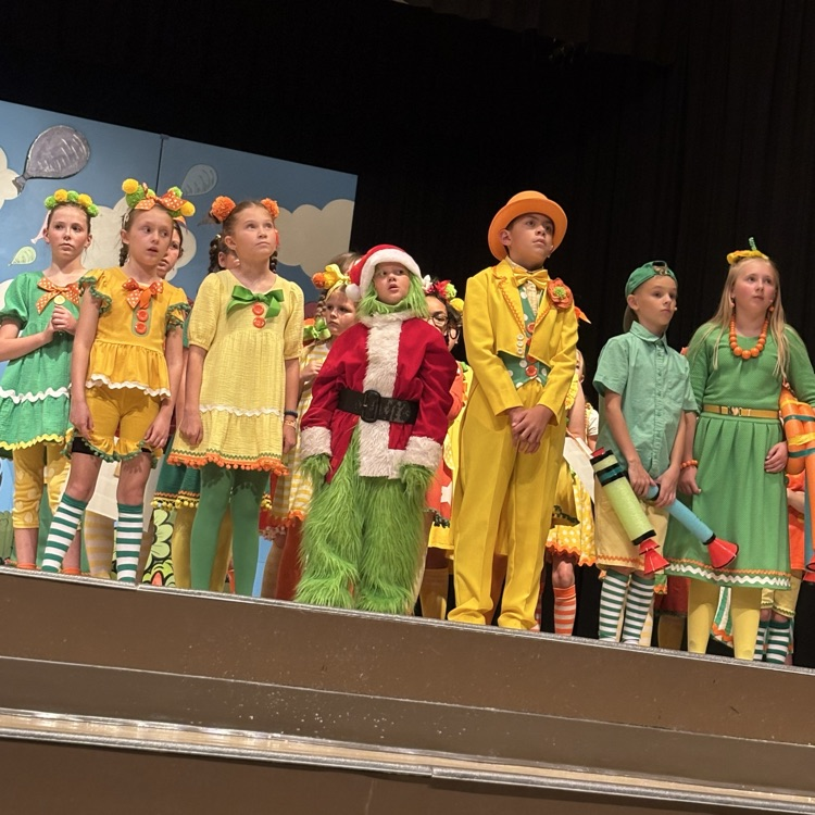 Students in school musical