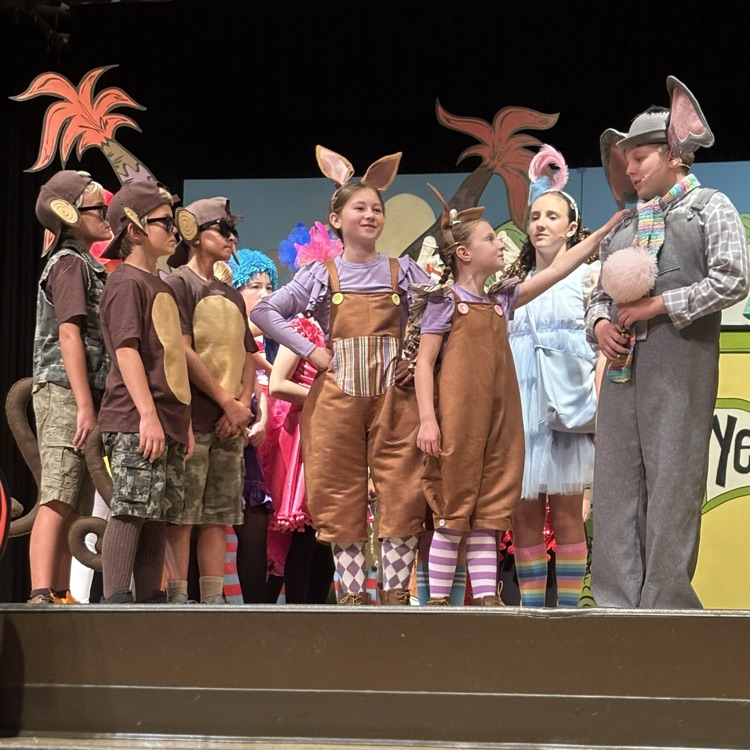 Students in school musical