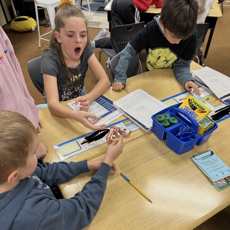 students during presentation