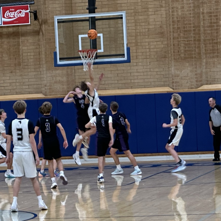 FFJH basketball player shooting ball