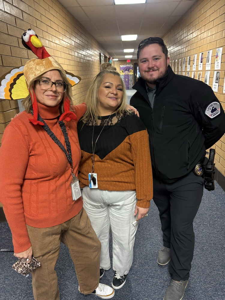 Staff in the hallway