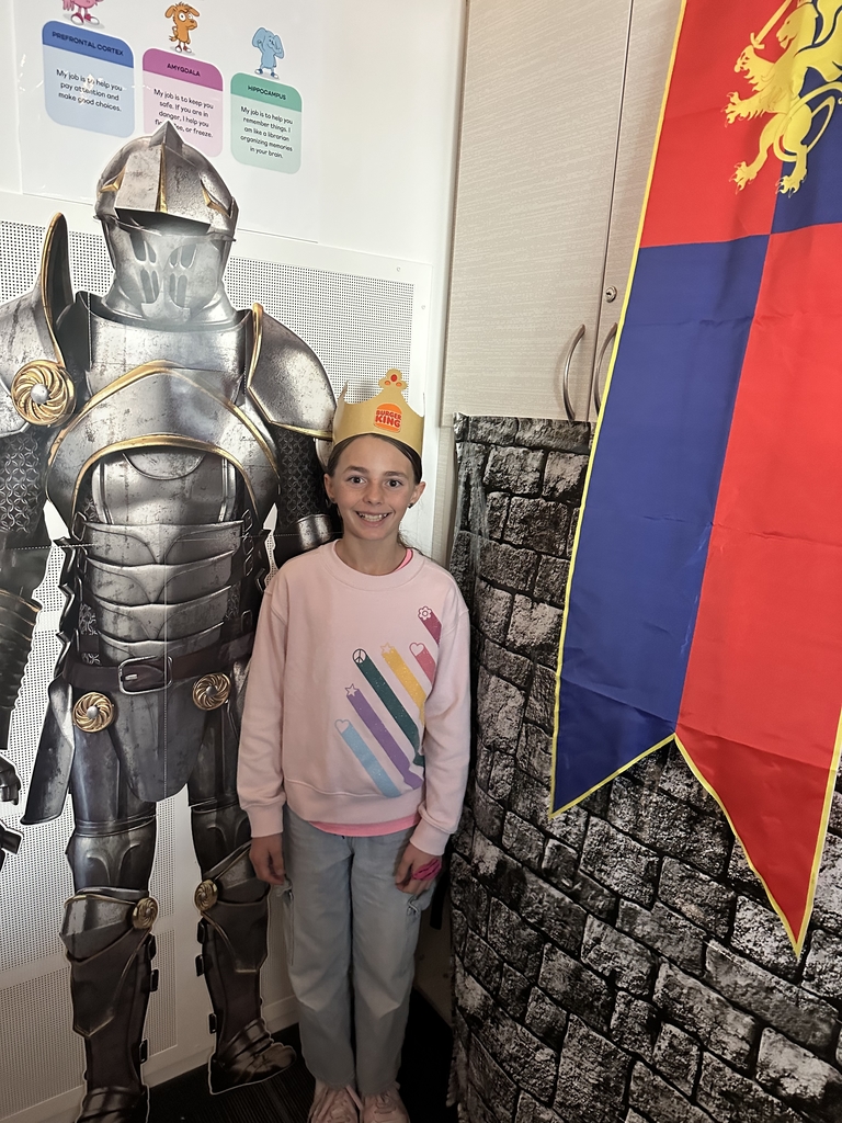 Student with a knight
