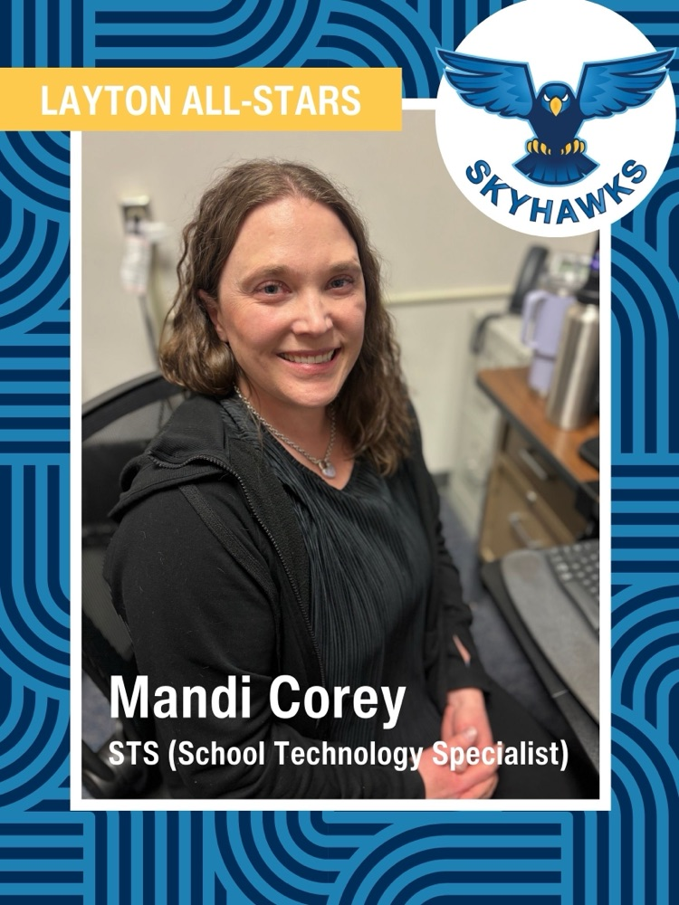 Picture of Mandi Corey, the school STS.