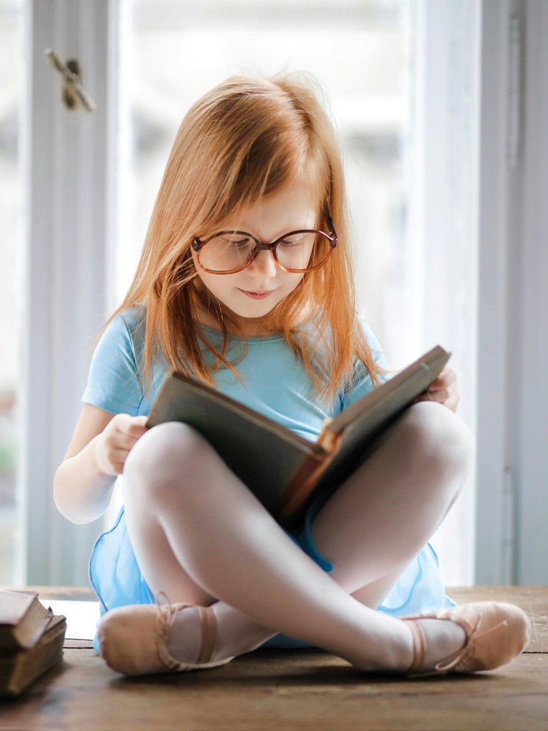 Young Girl Reading