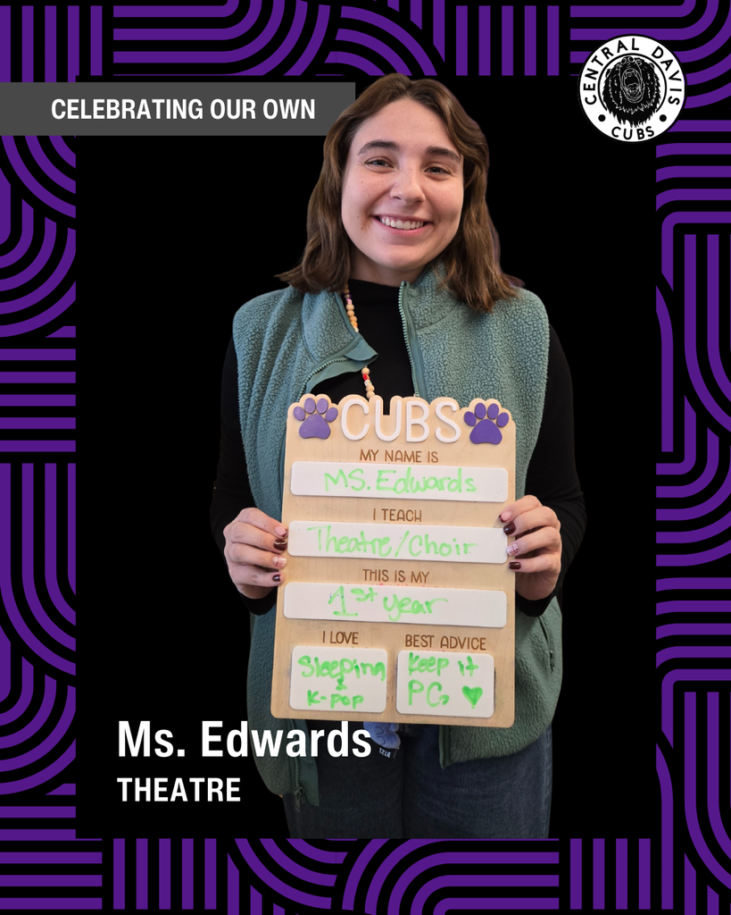 Spotlight photo, Ms. Edwards