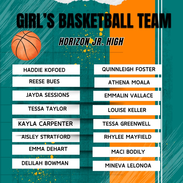 Girl’s Basketball Team 