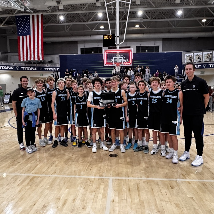 boys basketball team second place in district