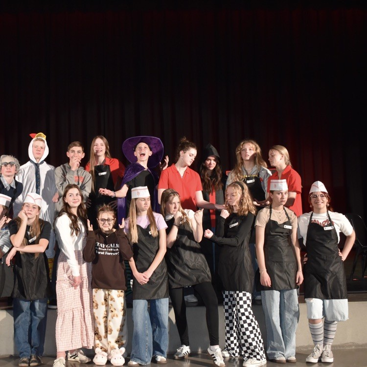 The cast of fast food