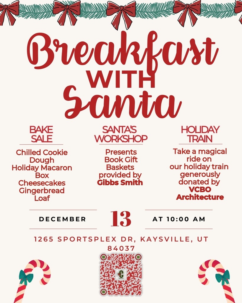 Breakfast with Santa flier. See details on post.