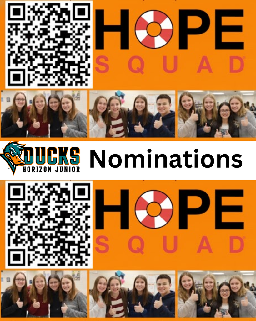 HOPE Squad Nomiations Ducks Horizon Junior