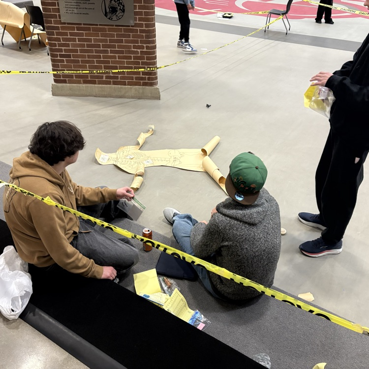 crime scene setup for medical forensics 
