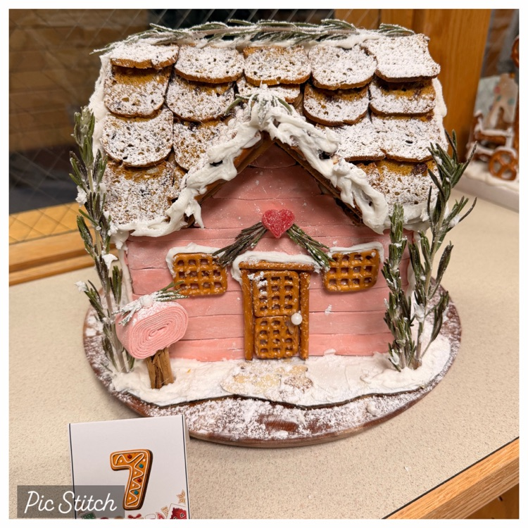 Gingerbread house.