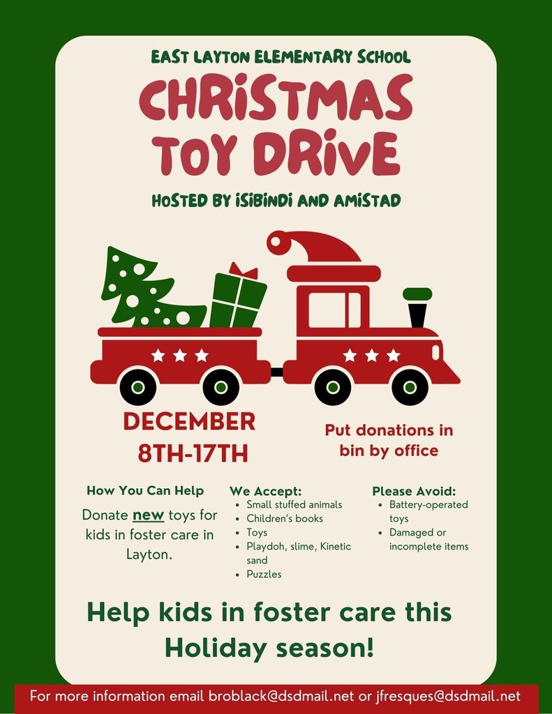 Christmas toy drive info