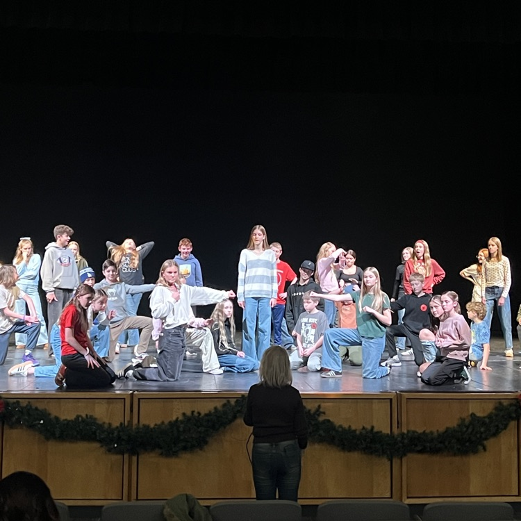 Rehearsal on WX stage  