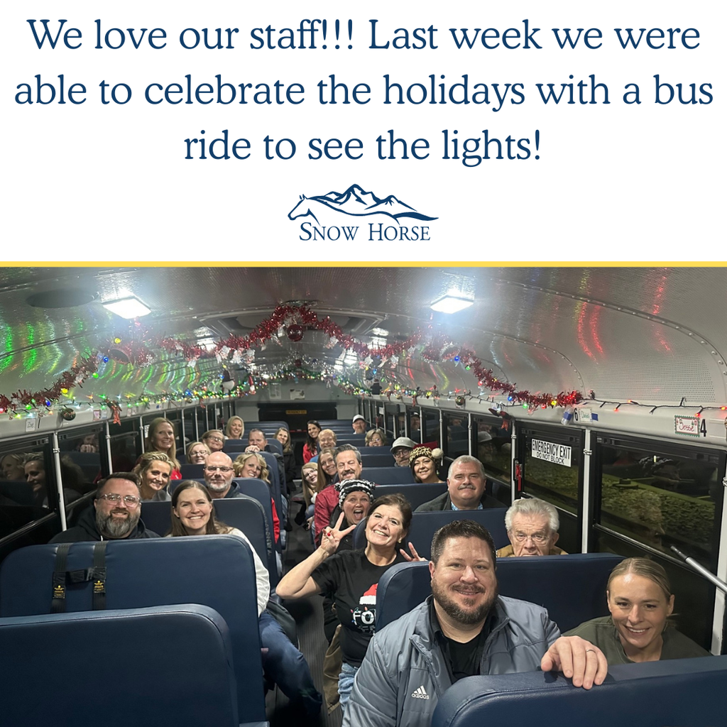 Teachers riding the bus to Layton City Lights