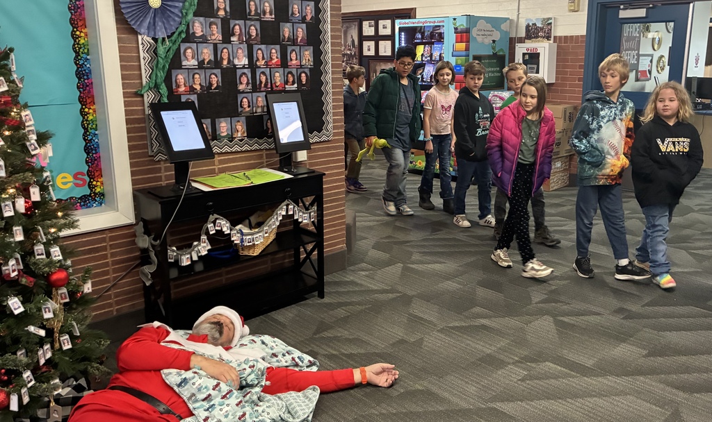 Students with Clifford