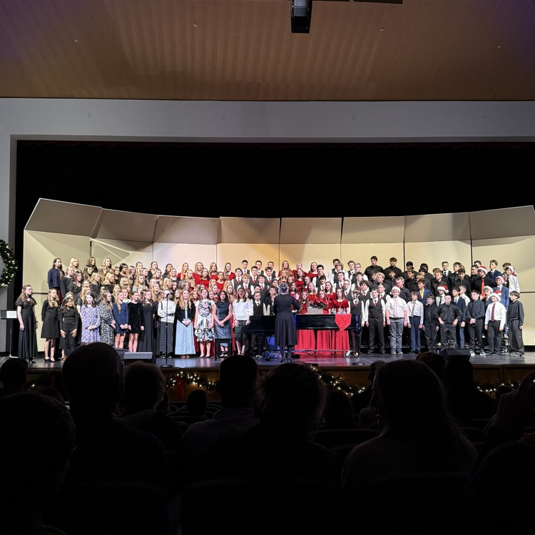 Entire choir performance