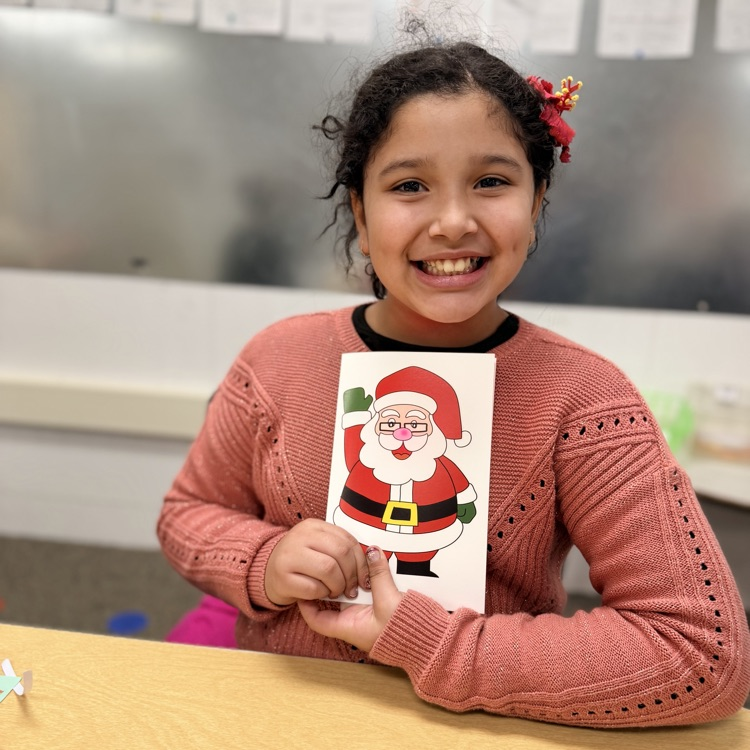 Students in STEM creating light up cards!