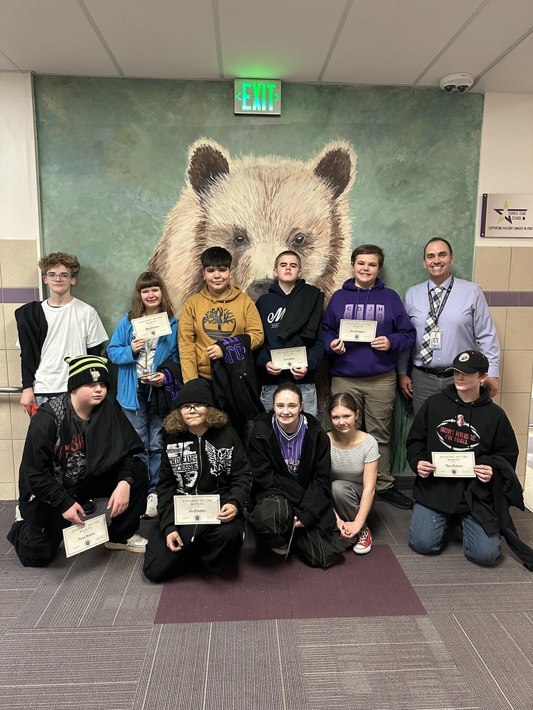 Students on the Month Standing Together