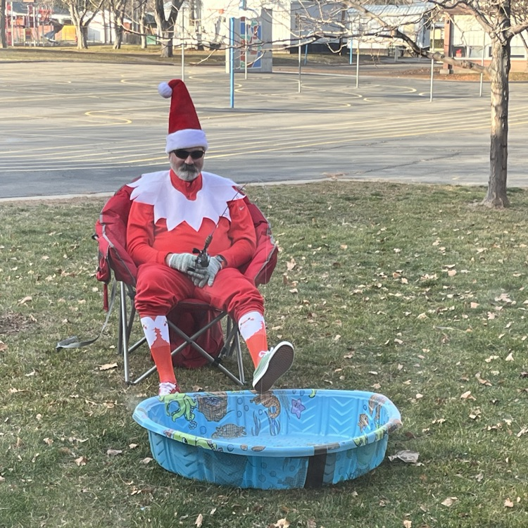 Clifford the Elf fishing
