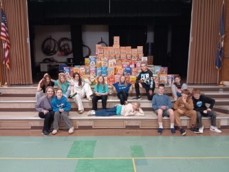 Taylor Elementary students participate in service project