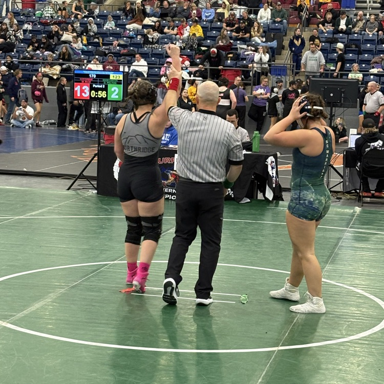 girl wrestling winner